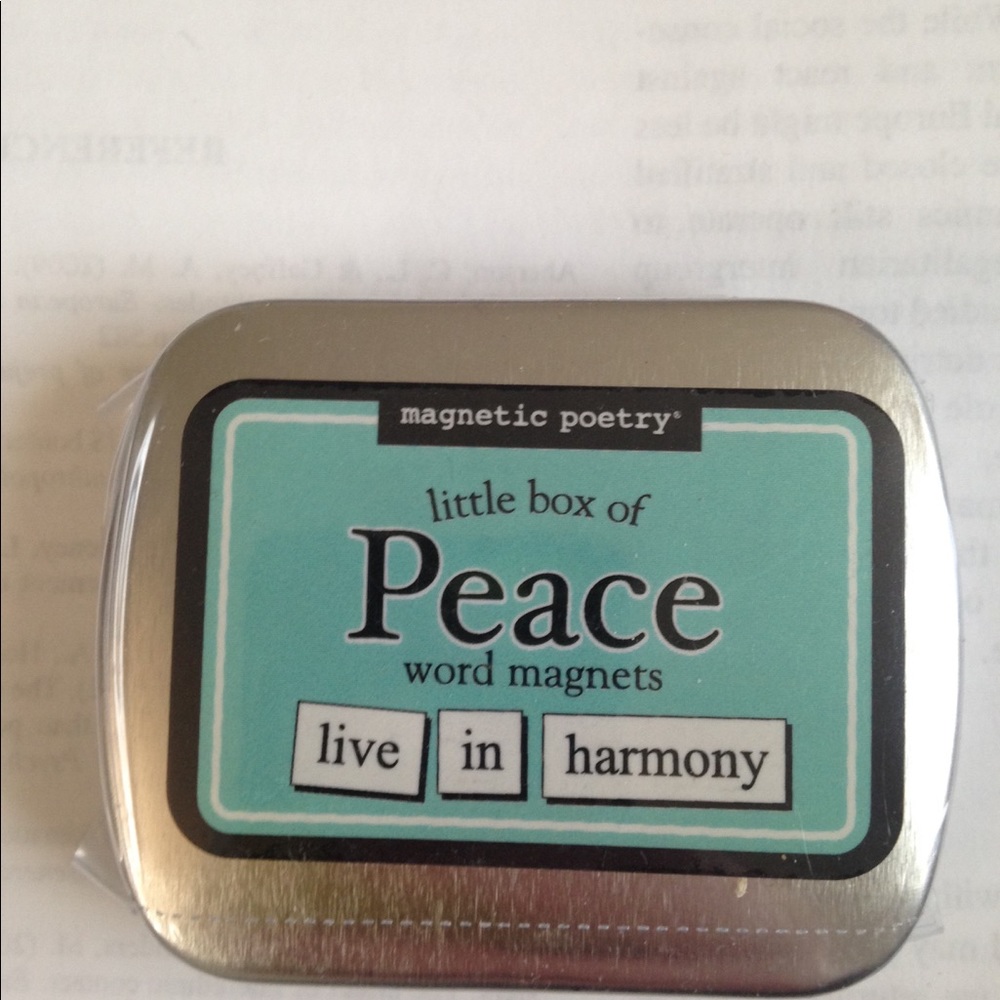 Word magnets